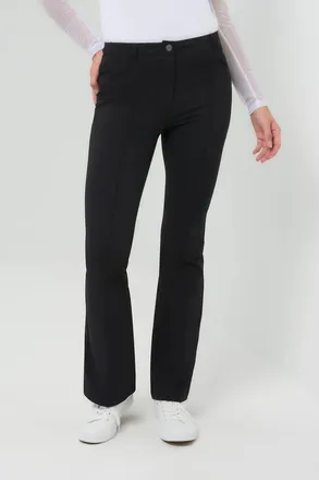 Anatomie Katya Ultralight Flare Pant with Pintucking in Black at Nordstrom, Size X-Small