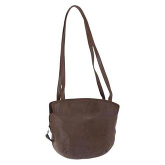 Loewe Pre-owned Shoulder Bag - Dames - Pre-owned - Bruin - Maat: ONE Size Leer