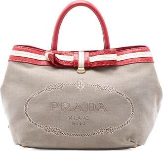 Prada Pre-owned Prada Canvas Canapa Logo Tote Ladies YAU5Z4LN5FBAHM5F