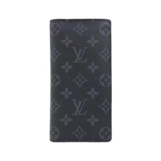 Louis Vuitton Pre-owned Monogram Eclipse Long Wallet - - Pre-owned - Donna - Nero - ONE SIZE