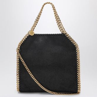 Stella McCartney Stella Mc Cartney Schwarz/Gold Falabella Mini-Einkaufstasche