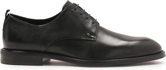 Kazar Klassieke zwarte halfschoenen voor pak - Heren - Nette schoenen - Zwart - 44 EU - Leer - Schoenen