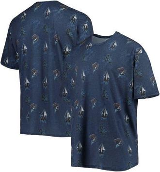 Boxercraft Mens Navy Sugar Land Space Cowboys Allover Print Crafted T-Shirt at Nordstrom, Size X-Large