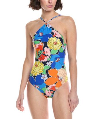 Kate Spade New York Kate Spade New York High-Neck One-Piece