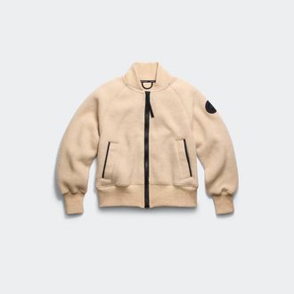 Canada Goose Blouson aviateur Sierra en molleton Black Label (Femmes, Oxford Navy, TP)