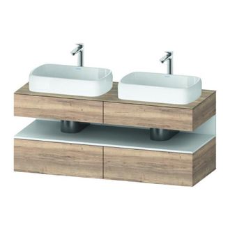 Duravit Qatego Consola Mueble Bajo Lavabo, 2 Extensiones, 2 - Duravit