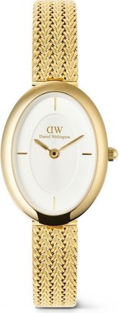 Daniel Wellington Juliette Braided Mesh Strap Watch, 20mm x 26mm in Gold at Nordstrom