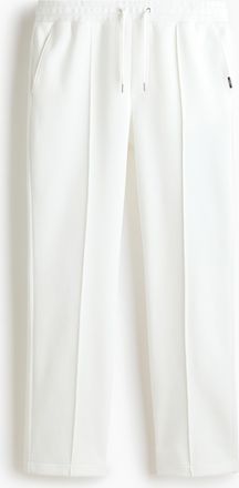 H&M Elegante Joggpants in Regular Fit - White