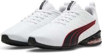 Puma Unisex Voltaic EVO Light Road Running Shoe, White Black-for All TIME RED, 7.5 UK