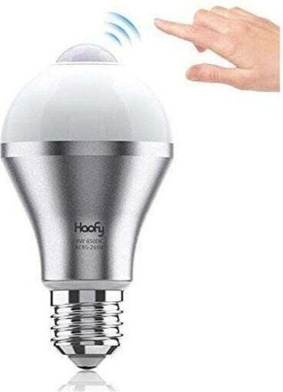 OEM Bombilla Led E27 Con Sensor De Movimiento, 9w, Luz Blanca Fr&iacute;a, Ideal Para Ba&ntilde;os, Escaleras, Entradas Y Garajes - Ulisem