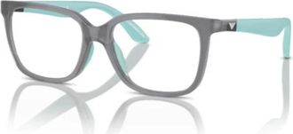 Emporio Armani Stijlvolle Vista Zonnebril - unisex - Brillen - Grijs - 49 MM - Accessoires