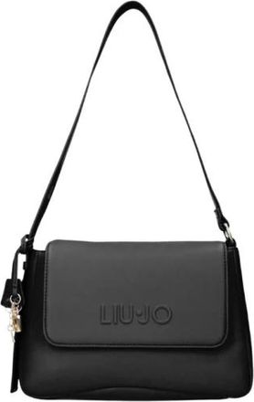 Liu Jo ECS M Hobo - Dames - Schoudertassen - Zwart - ONE Size - Leer - Tassen