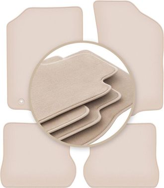OEM Alfombrillas Premium Beige Para: Volkswagen Scirocco Ii Coup&eacute; 1981-1992
