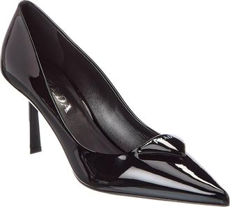 Prada Patent Pointy-Toe Pump