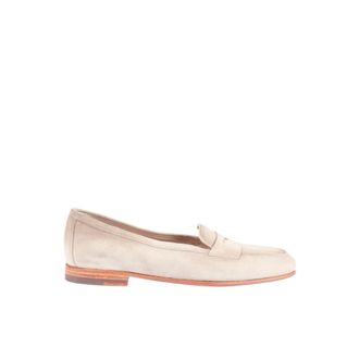 Santoni Loafers, female, Beige, Size: 10 US Carla Loafer