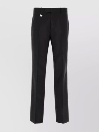 Burberry wide-leg wool blend pant