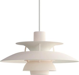 Louis Poulsen PH 5 Mini Pendelleuchte, monochrome pale blush