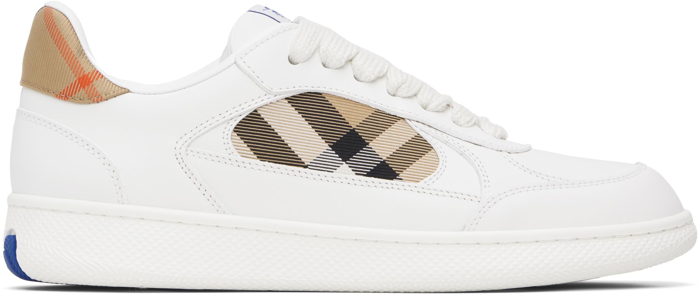 Burberry: White Shoes now up to −76% | Stylight