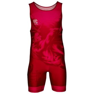 OEM Leotardo De Lucha Libre Para Hombre, Talla 3xl, Color Rojo