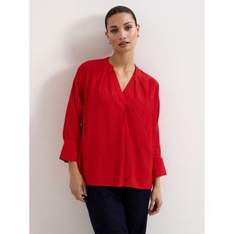 Phase Eight Cynthia V-Neck Blouse in Red at Nordstrom, Size 10