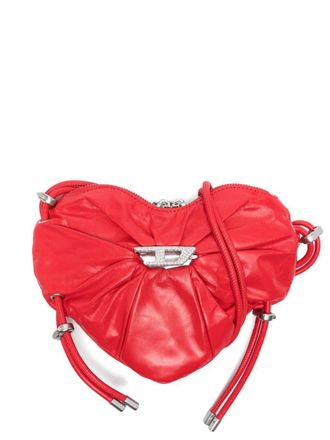 Diesel Scrunch Leather Crossbody Bag