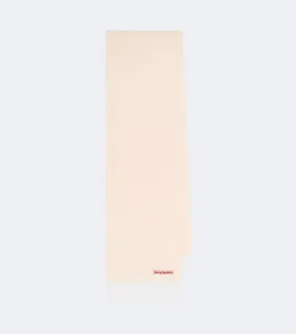 Acne Studios Fringed wool scarf