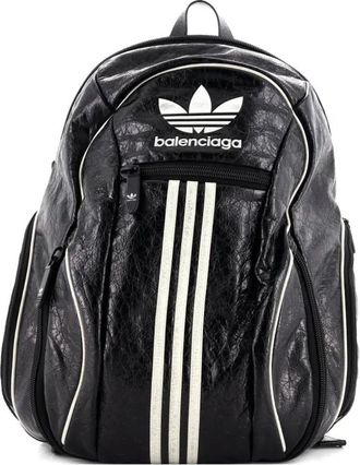 Balenciaga x adidas Leather Small backpack - Zwart