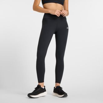 New Balance Lauftights NEW BALANCE NB HARMONY HIGH RISE LEGGING 27, Damen, Gr. XXL, N-Gr, schwarz (schwarz (001)), Obermaterial: 78% Polyester, 22% Elasthan, Hose