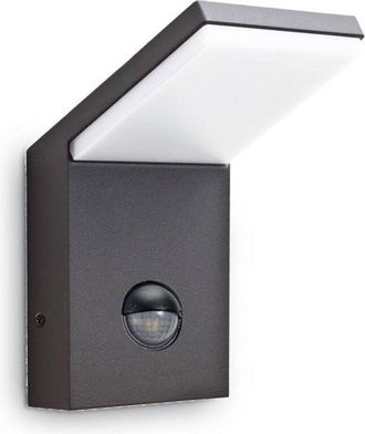 Ideal Lux Ideal Lux - Style - Aplique De Exterior Led 1 Luz Antracita Ip54