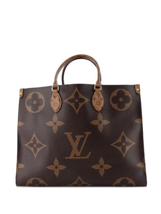 Louis Vuitton OnTheGo Reverse Monogram Giant GM shopper - Bruin