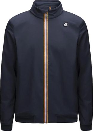 K-Way Jacket - Heren - Vesten met rits - Blauw - M - Polyester - Hoodies & sweatvesten
