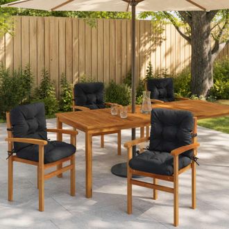 vidaXL Vidaxl Cuscini Per Sedia Alta In 6 Pezzi Vianen 6 Pz 100% Poliestere