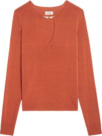 Zadig&Voltaire Maglione Sayan - Arancione