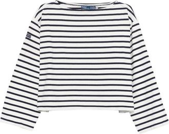 Polo Ralph Lauren Felpa a righe - Bianco