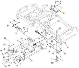 STIGA Sports Pedal De Elevaci&oacute;n De Cubierta Original Stiga - 118830852/0