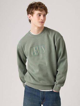 Levi's Relaxed Graphic Crewneck Sweatshirt - Mens - XL - Grey