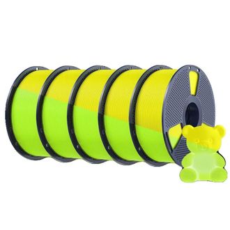 OEM Filamento De Petg Luminiscente, Alto Brillo, Excelente Adhesi&oacute;n Entre Capas