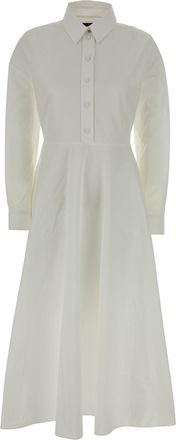 Gucci Womens Dress - White Cotton - Size EU 40 (Womens)