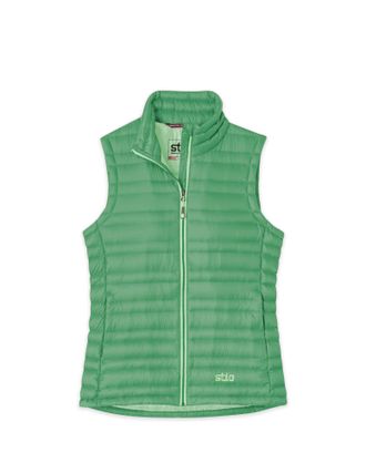 Stio | Womens Pinion Down Vest, Size Extra Small in Forage