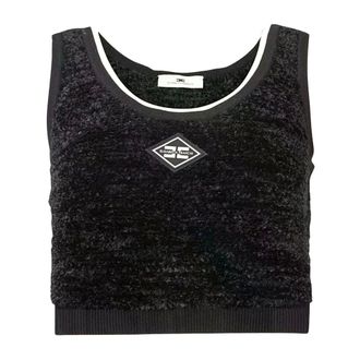 Elisabetta Franchi Truien & Vesten, Dames, Zwart, XS, Maglia