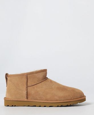 UGG Classic Ultra Mini Suede Ankle Boots with Wool Lining