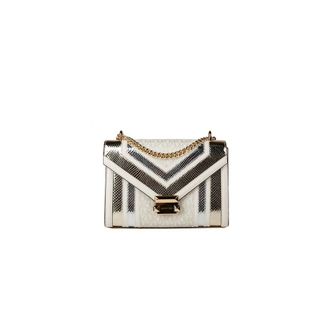 Michael Kors Whitney Medium Flap Chain Shoulder - female - Michael Kors - Cross Body Bags - White - ONE SIZE - Bags