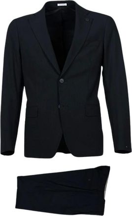 Breras Milano Breras, Kostuums, Heren, Zwart, 4Xl, Single Breasted Suit
