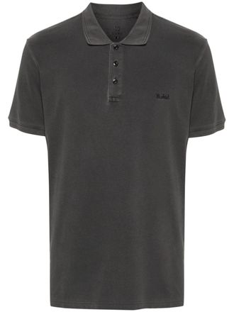Woolrich Polo con ricamo - Nero