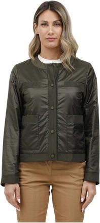 Aspesi Nylon Lile Jas - Dames - Zomerjassen - Groen - XL - Nylon - Jassen