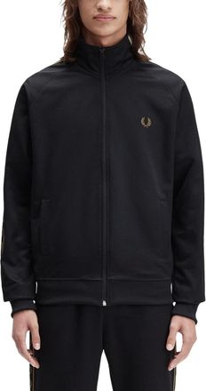 Fred Perry track Jacket With Contrasting Webbing