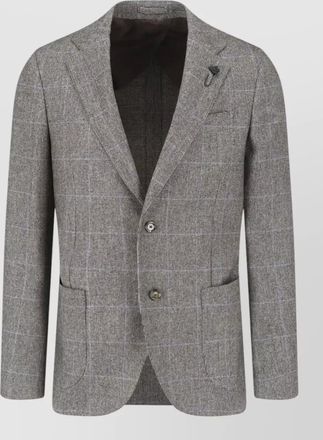 Lardini wool suit jacket