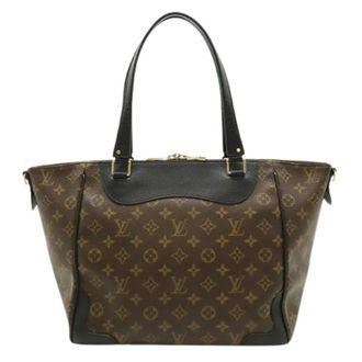 Louis Vuitton Pre-owned Tote Bags, female, Brown, Size: ONE SIZE Pre-owned Estrela Monogram Tote Bag