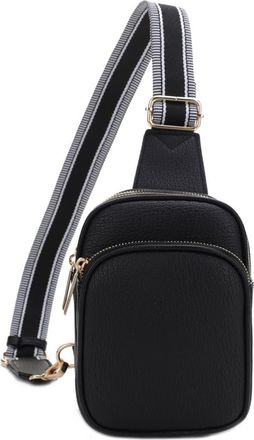 Mali + Lili Claire Vegan Leather Sling Bag in Black at Nordstrom Rack
