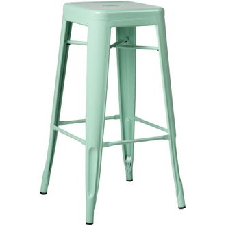 Sklum Taburete Alto Apilable En Acero Lix Sklum